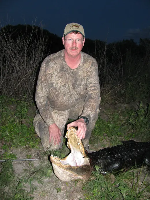 Florida Gator Hunts — photograph from the Gunners Taxidermy gallery